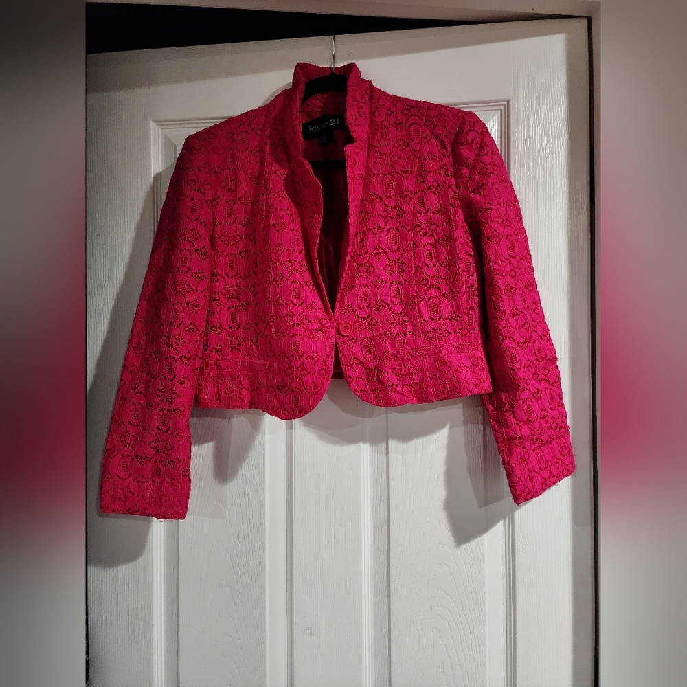 Forever 21 Floral Blazer